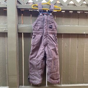 Walls Toddler Brown Utility Overalls